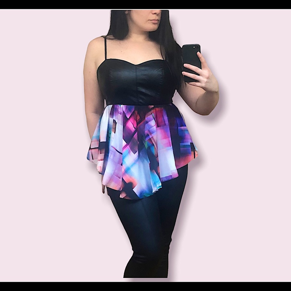 DO+BE PU Leather Top